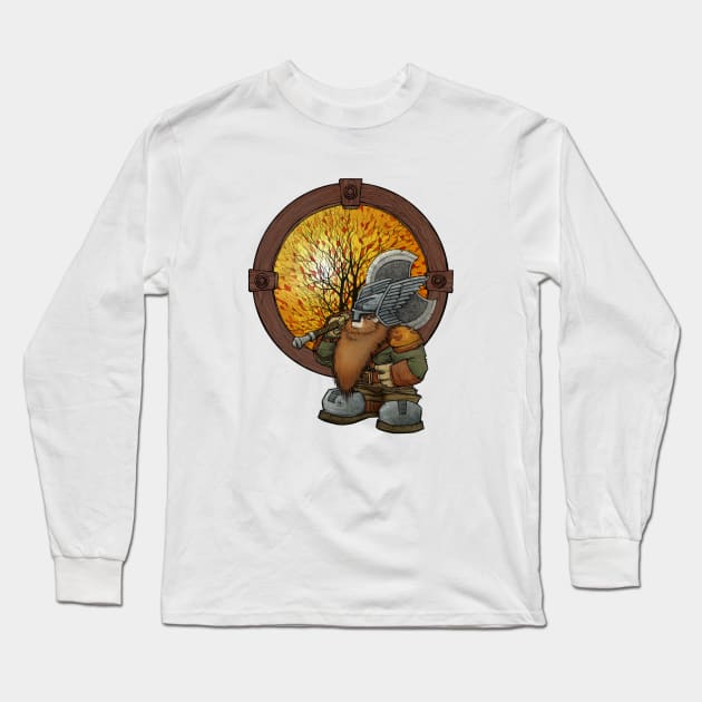 Dwarf Long Sleeve T-Shirt by Justin Langenberg